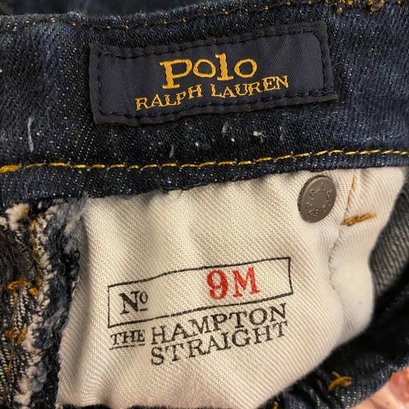 Polo Ralph Lauren Baby Boys Dark Wash Jeans Size 9M - Picture 2 of 5